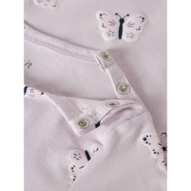 NAME IT Sunsuit Vandora Lavender Fog Butterfly